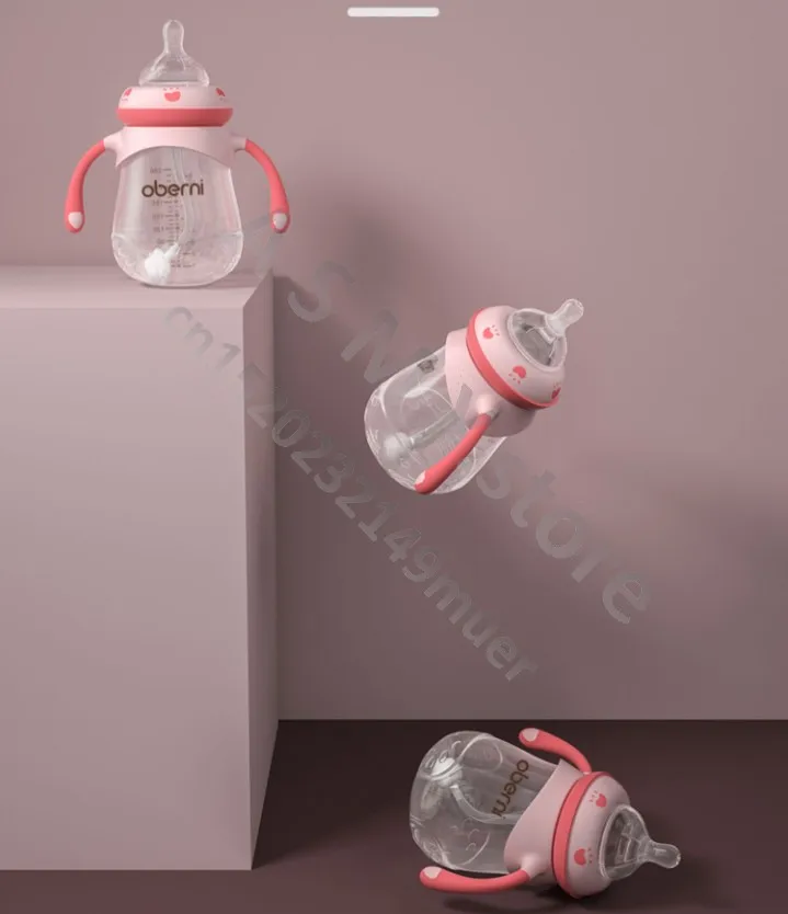 240ML300ML large-capacity PP milk bottle/Anti-flatulence bottle/BPA-free/baby milk bottle/suitable for babies over 6 months old