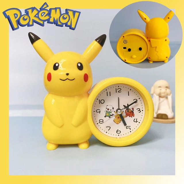 Réveil Pokemon Pikachu Pour Enfants, Horloge À Quartz, Fonctionne À Piles,  Réveil Du Matin, Décoration De Bureau, Chambre À Coucher - Fantasy  Figurines - AliExpress