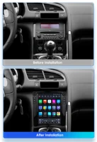 Autoradio Android 9.7 pouces pour Peugeot 3008 5008 2010-2017 autoradio GPS Carplay Android Auto multimédia lecteur Intelligent WIFI 2