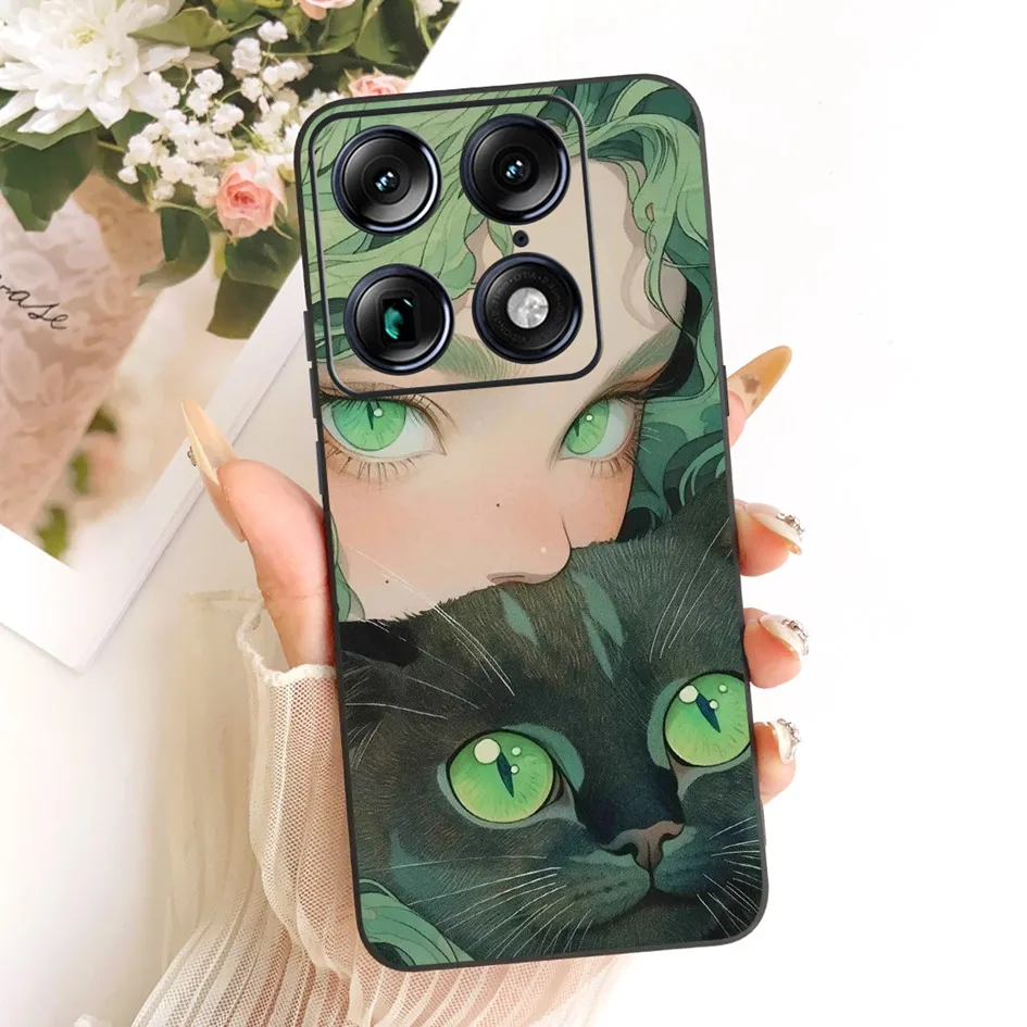 Floral Marble Soft Silicone Protective Case