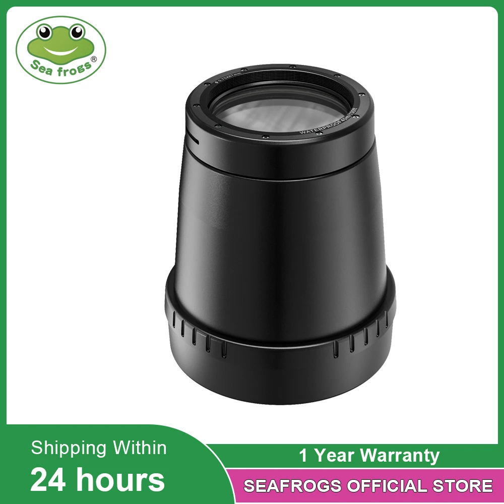 Seafrogs-수중 90mm 포트 방수 카메라 하우징, 67mm 인터페이스,  A7RII A7RIII A7RIV A7SIII A9 A9II A7C 케이스