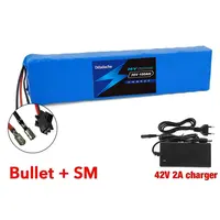 Batterie pour moto et scooter, 10S3P, 36V, 100000mAh, 18650, Ion Eddie, 1000W, haute puissance et capacité 36V 6