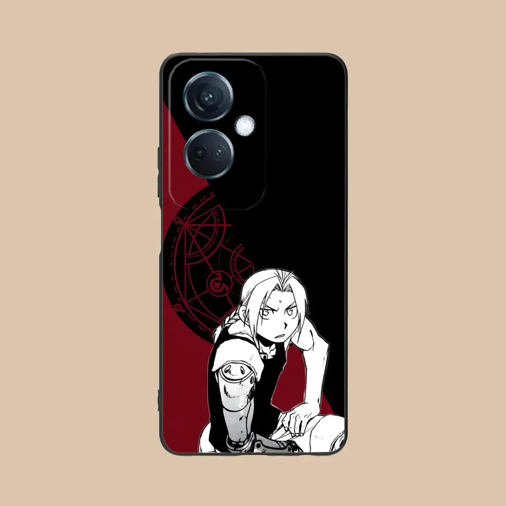 Fullmetal Edward Elric Vibrant Phone Case with Colorful Printing Design