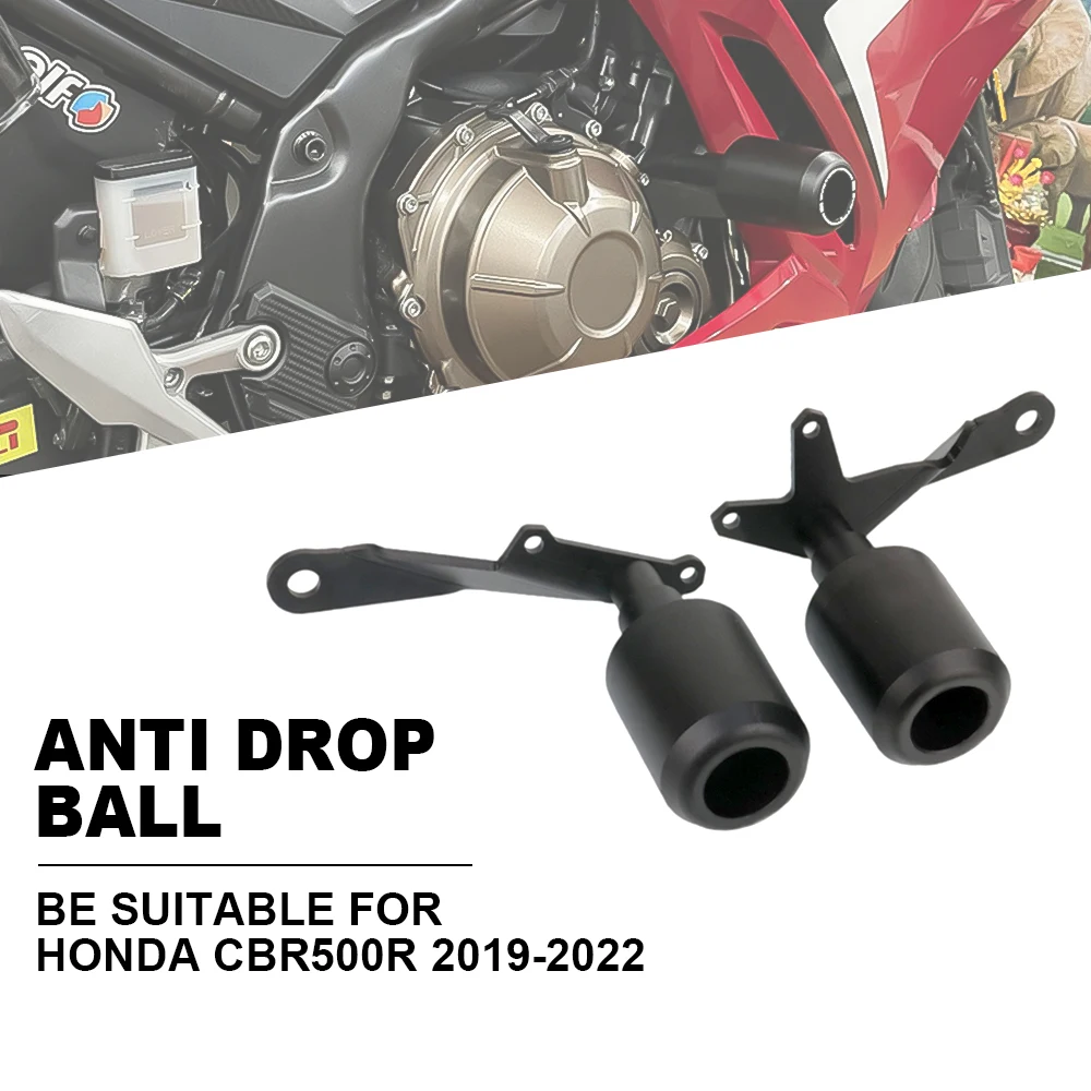 

For HONDA CBR500R CBR 500 2019-2022 Motorcycle Anti-drop ball Falling Protection Frame Slider Guard Crash Pad Protector