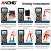 ANENG SZ302 Professional Digital Multimeter AC/DC Votage Tester NCV Detector Resistance Tester Ohm Ammeter Capacitance TestMeter 4