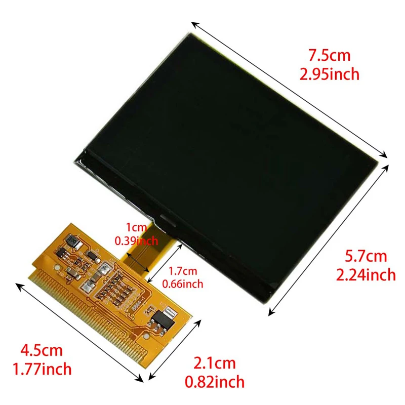 Auto LCD Strumento Cluster Display Per Audi A3 A4 A6 S3 8L 8N A6 C5 4B Per Seat TT VDO Schermo LCD Cruscotto Auto Parte Accessori - Image 5