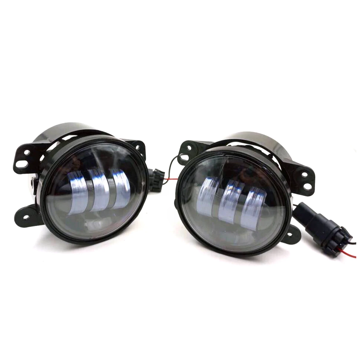 

Светодиодный противотуманная фара с DRL RGB для jeep for wrangler для JK j023