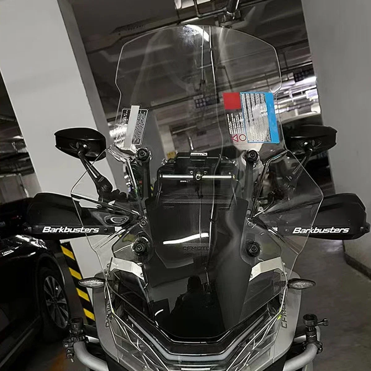 Suitable for CFMOTO 800MT MT800 CF800 modified windshield And Widened Plate Chest Protector And Rain Shield