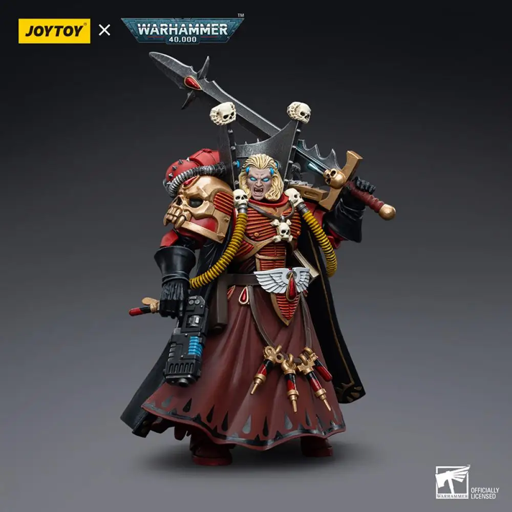 

JOYTOY 40K 1/18 Blood Angels Mephiston Joint Movable Model Soldier Figure Toy Collect Desktop Decorations Birthday Present