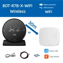 Beok Wireless WiFi Thermostat for Smart Home Heating Control (BOT-R7B-X-WIFI)