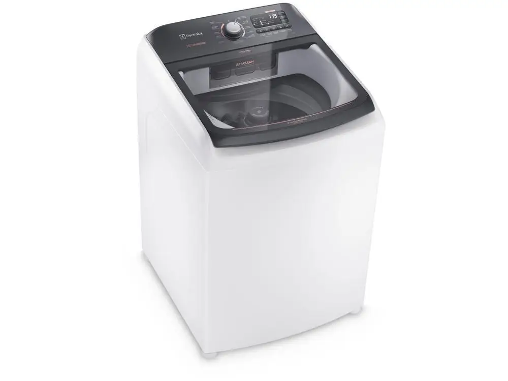 Lavadora de Roupas Electrolux 15kg Cesto Inox 11 Programas de Lavagem Branco Premium Care LEC15 - 110V 4
