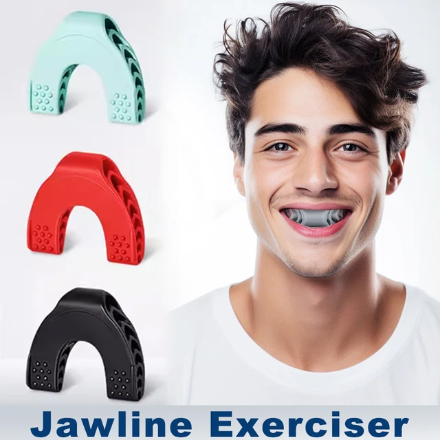 Jaw Exerciser Neck Toning Jawline Exercise Face Muscle Trainer 1