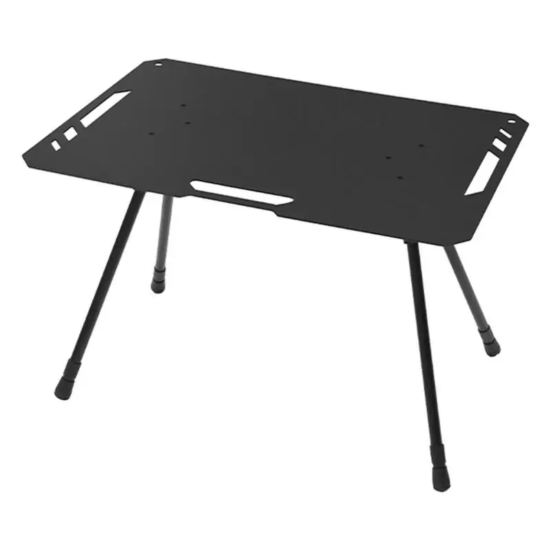 

Folding Picnic Table Foldable Outdoor Aluminum Alloy Camp Table Height Adjustable Camping Table For Traveling Beach BBQ Party