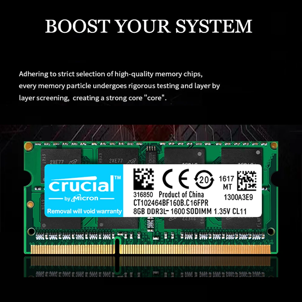 Sodimm DDR3L 4GB 8GB 2GB 1066MHZ 1333MHZ 1600MHZ Notebook Memory PC3L 8500 10600 12800 ddr3 Laptop Memoria Ram