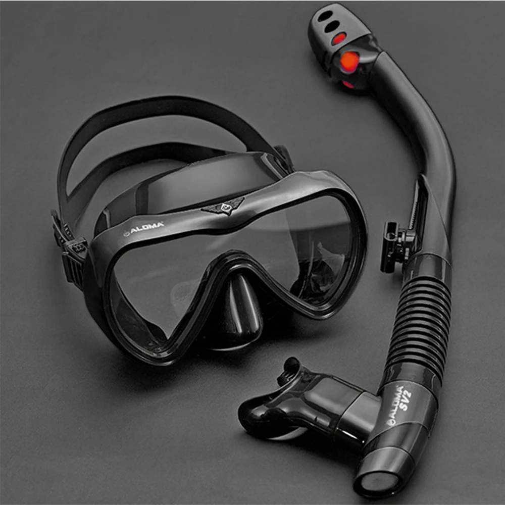 LeakproofSnorkelSetAntifogSwimmingSnorkelingGogglesGlasseswith