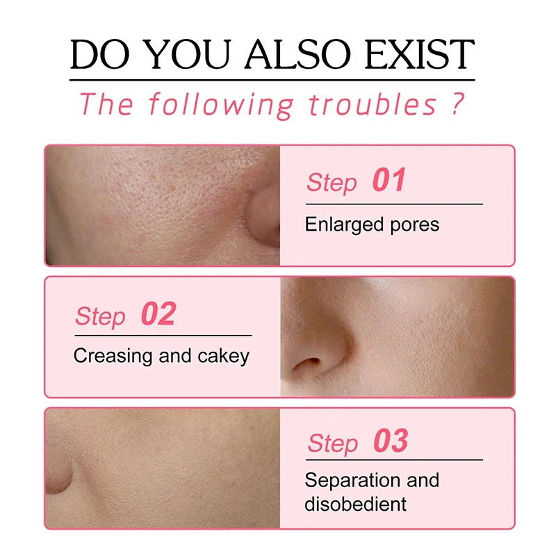 Stick Foundation Invisible Pore Makeup Cushioned Cosmetics Oil Control Magic Invisible Covering Face Korea