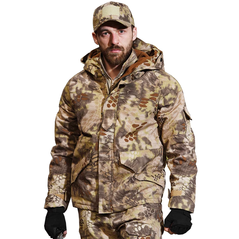 Tactical Uniform Jackets Set Waterproof Windproof Airsoft Climb Clothes Suit Shark Skin Soft Shell Camouflage Combat Hunting Set