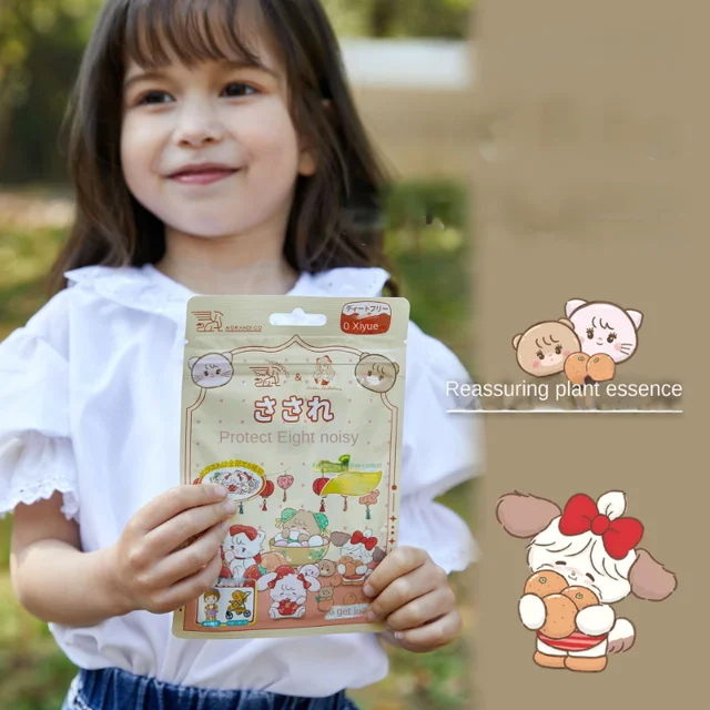 16Pc Japán Mikko Rajzfilm Szúnyog Patch Pure Plant Illóolaj-Anti-Szoszquito-Taszító Tapasz Matricák Kisgyermekes Gyerekeknek