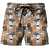 3D Cats Print Shorts Men Women Kid Fashion Y2k Leisure Oversize Short Pants Summer Cool Mens Swim Short Sport Beach Shorts 1