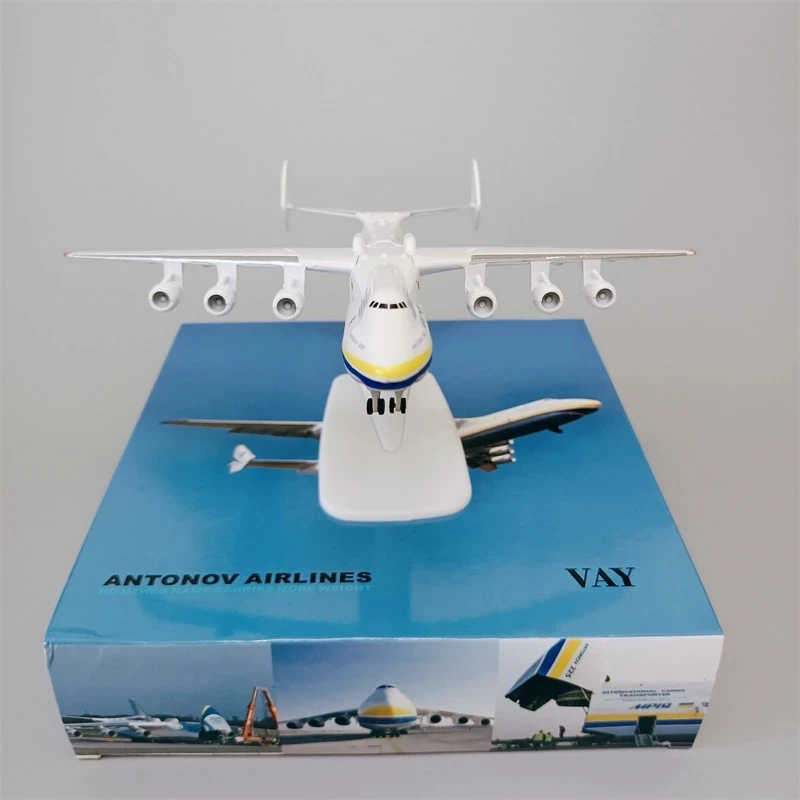 1/400 스케일 20CM an225 다이캐스트 합금 Antonov An-225 Mriya 비행기 모델 선물 컬렉션 장식 an124