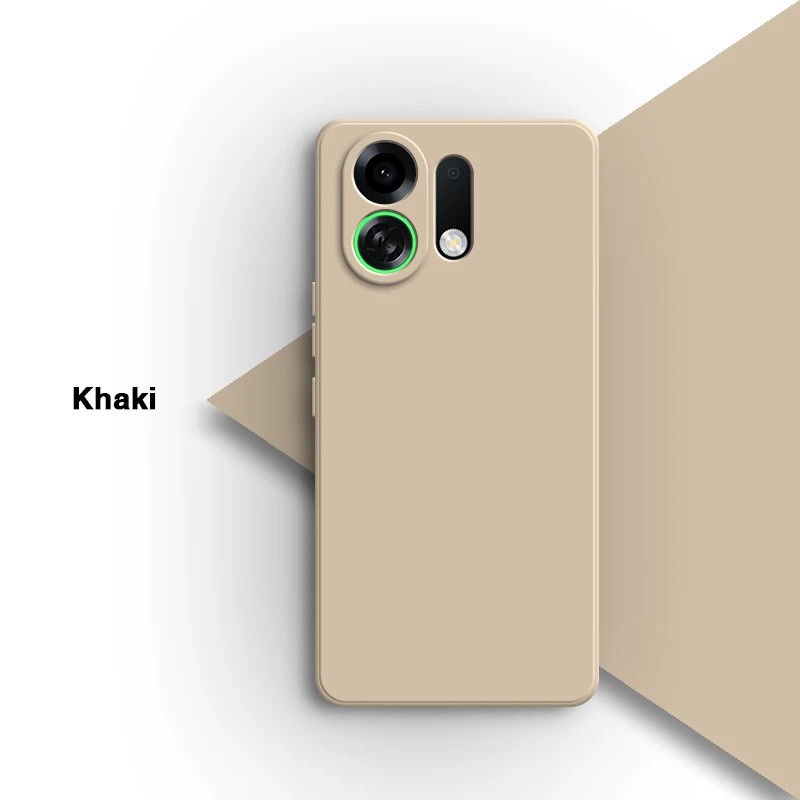 Enhanced Liquid Silicone Phone Case - Soft & Fashionable Back Cover Shell