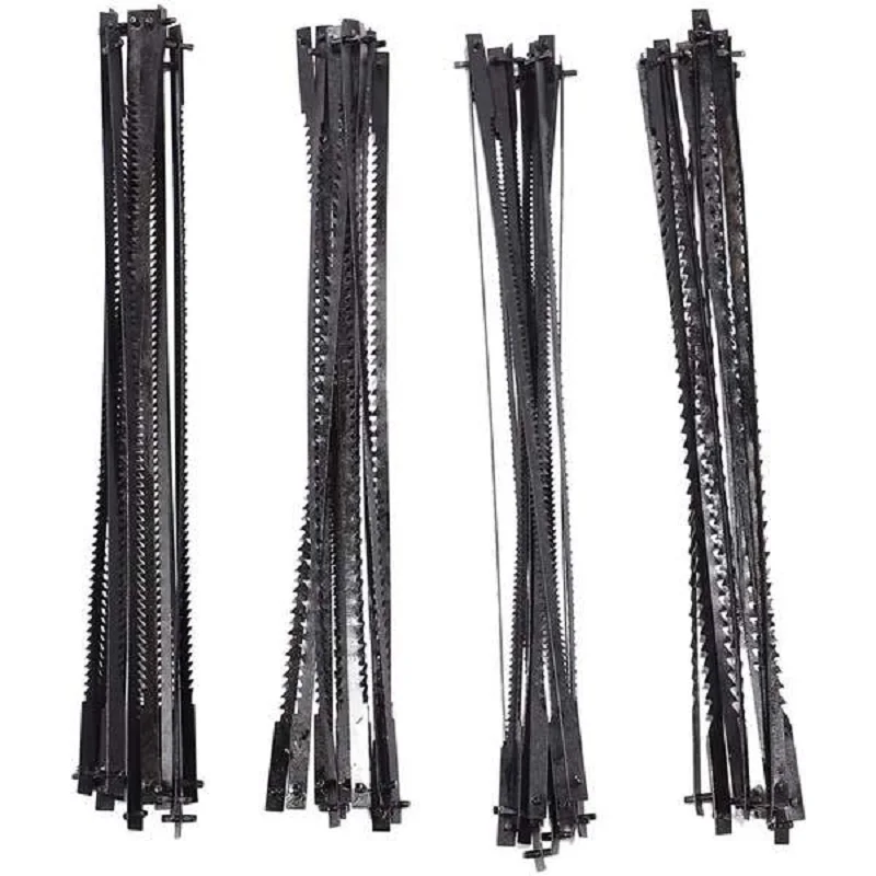 5 Inch Pinned Scroll Saw Blades TPI 10/15/18/24 12Pcs Power Tools Accessories for Woodworking for DIYers scroll saw blades