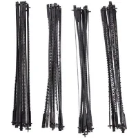 12Pcs 5 Inch Pinned Scroll Saw Blades TPI 10/15/18/24 Power Tools Accessories for Woodworking for DIYers 1