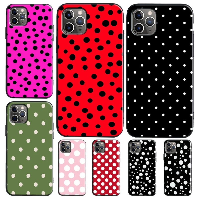 Polka Dots Art Protective Phone Case