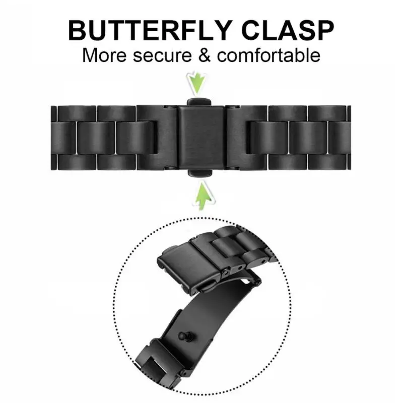 Premium Metal Watch Strap Bracelet - Elegant and Durable Replacement Wristband