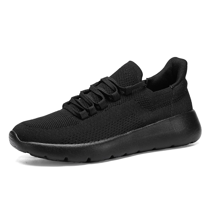 Men Tennis Shoes Breathable Top Mesh Male Sport Shoes Slip-on Boys Fashion Footwear Sneakers Outdoor Flats Tenis Hombre