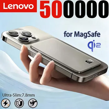 Lenovo 3 IN 1 Slim Magnetic Wireless Power Bank 1