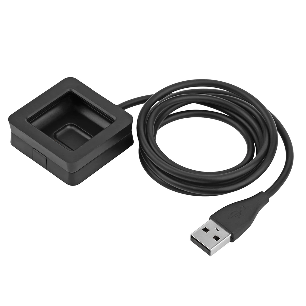 USB充電データケーブル充電器鉛ドックステーション (fitbit Blaze用チップ付き)