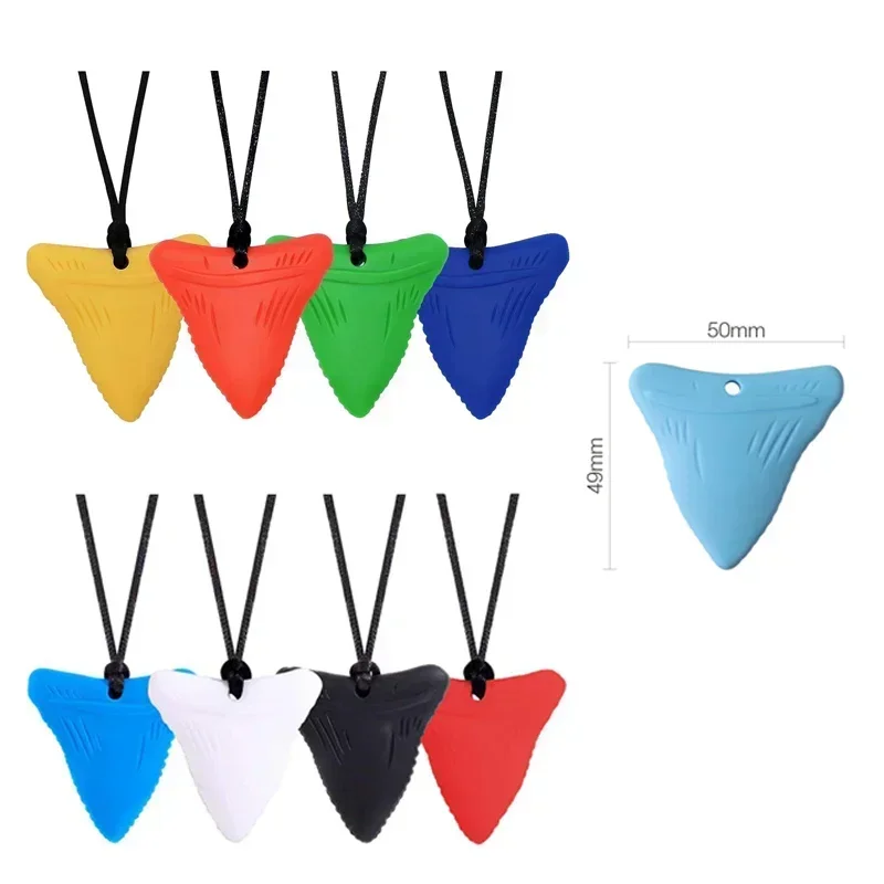 Collana Masticabile Sensoriale 10 Pezzi – Silicone Alimentare Senza BPA, Calmante Per ADHD E Autismo, Per Bambini E Adulti