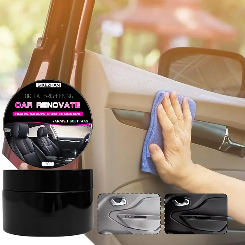 Car Plastic Restorer Crystal Coating Agent Wax