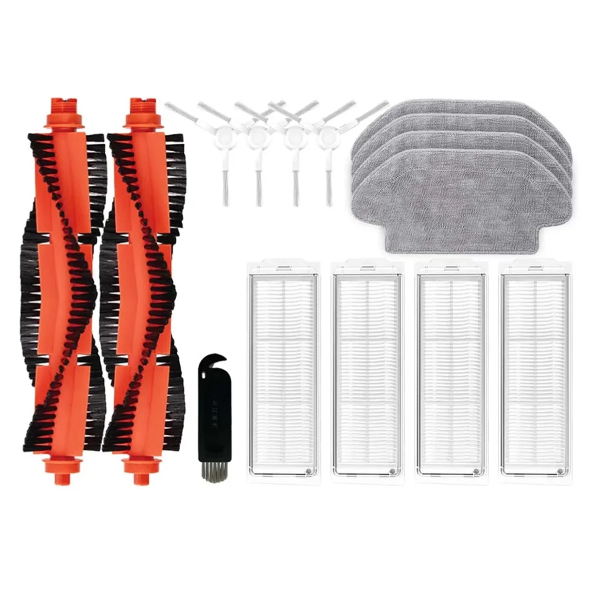 Per Mi Robot Vacuum Mop 2S / Mop P / Mop Pro/Muslimb/Muslimb Spazzola Laterale Principale Filtro Hepa Mop Accessori