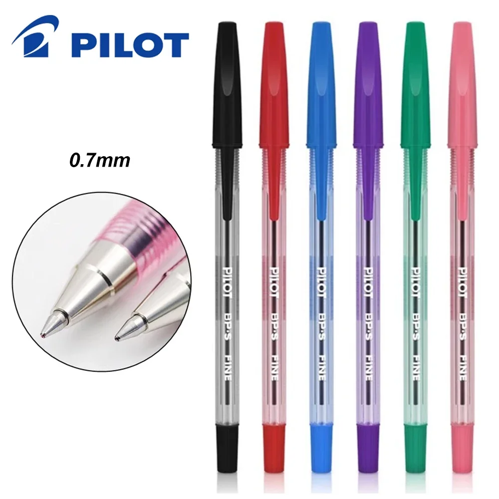 1pcs Japan Pilot Ballpoint Pen 0.7mm BP-S Classic Oil Gel Pen for