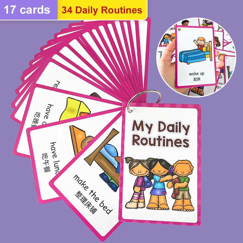 English Flash Cards Education Flash Card Learning English Kids English Learning Aliexpress
