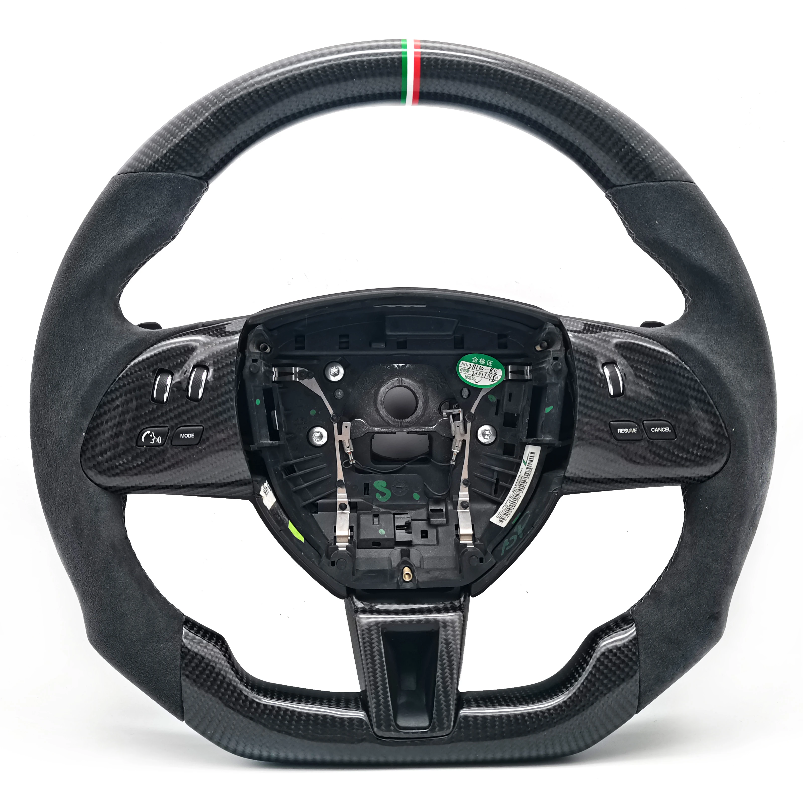 Upgraded Customized Racing Carbon Fiber Steering Wheel For Jaguar XF XK 2008 2009 2010 2011 2012