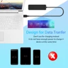 Goelely USB 3.0 HUB 4 USB 3.0 Ports High Speed Data Transfer USB HUB USB2.0 Extender Hub Splitter for Laptop Desktop 4-in-1 HUB 3
