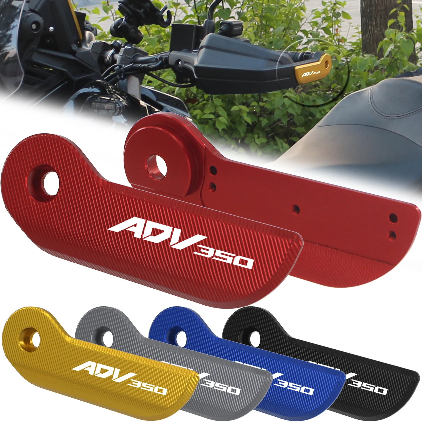 Motorcycle Handguard Wind Shield Hand Guards Decoration Handlebar Cap ...