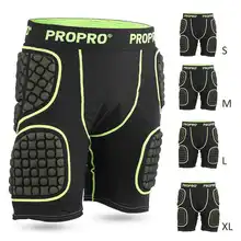 PROPRO Unisex Breathable Anti-fall Hip Pad Pants for Skiing Roller Skating Figure Skating tanie tanio CN (pochodzenie) POLIESTER Stałe net fabric + rubber