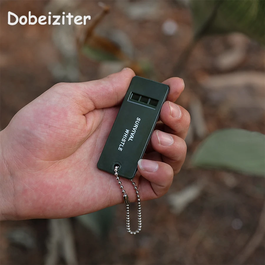 Survival Whistle Frequency Whistle High Decibel Portable Keychain Camping Hiking Emergency Survival Outdoor Tools