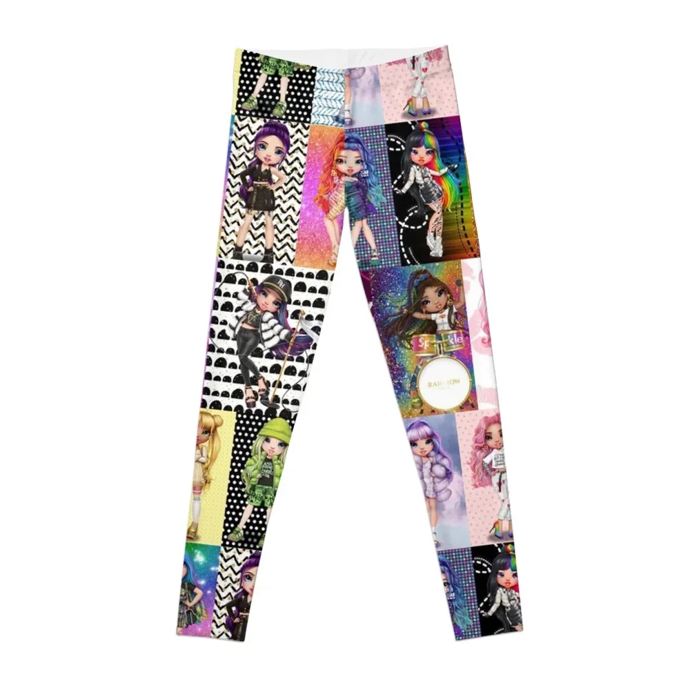 

rainbow Leggings Sports pants for Women's tights Women sports fitness set gym Womens Leggings