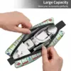 Board Game Board- Monopoly Makeup Bag Cosmetic Organizer Storage Dopp Kit Toiletry Cosmetic Bag Women Beauty Travel Pencil Case 3