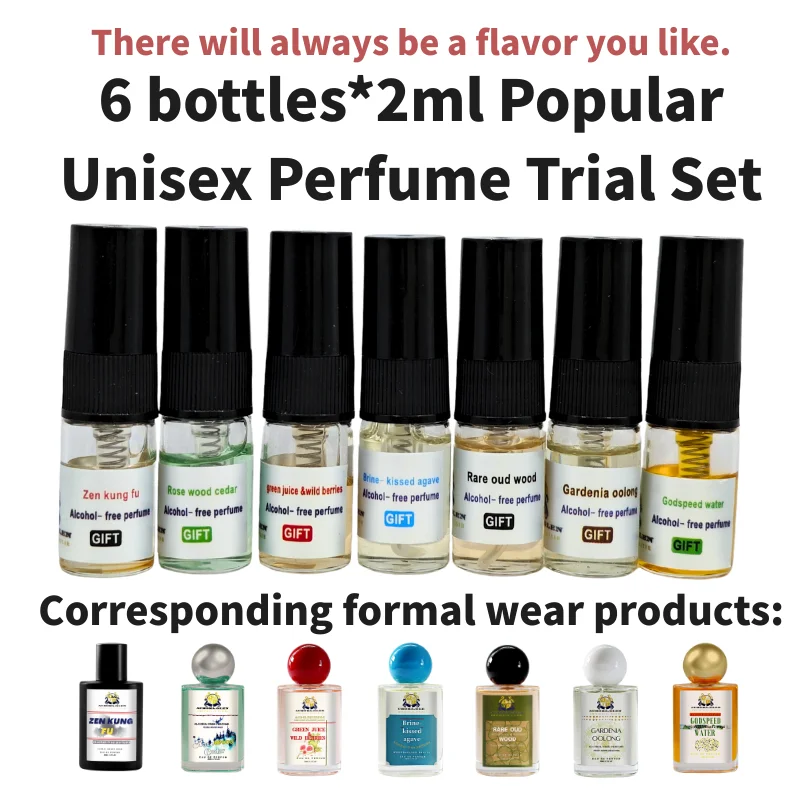 6 bottele 2ml unisex