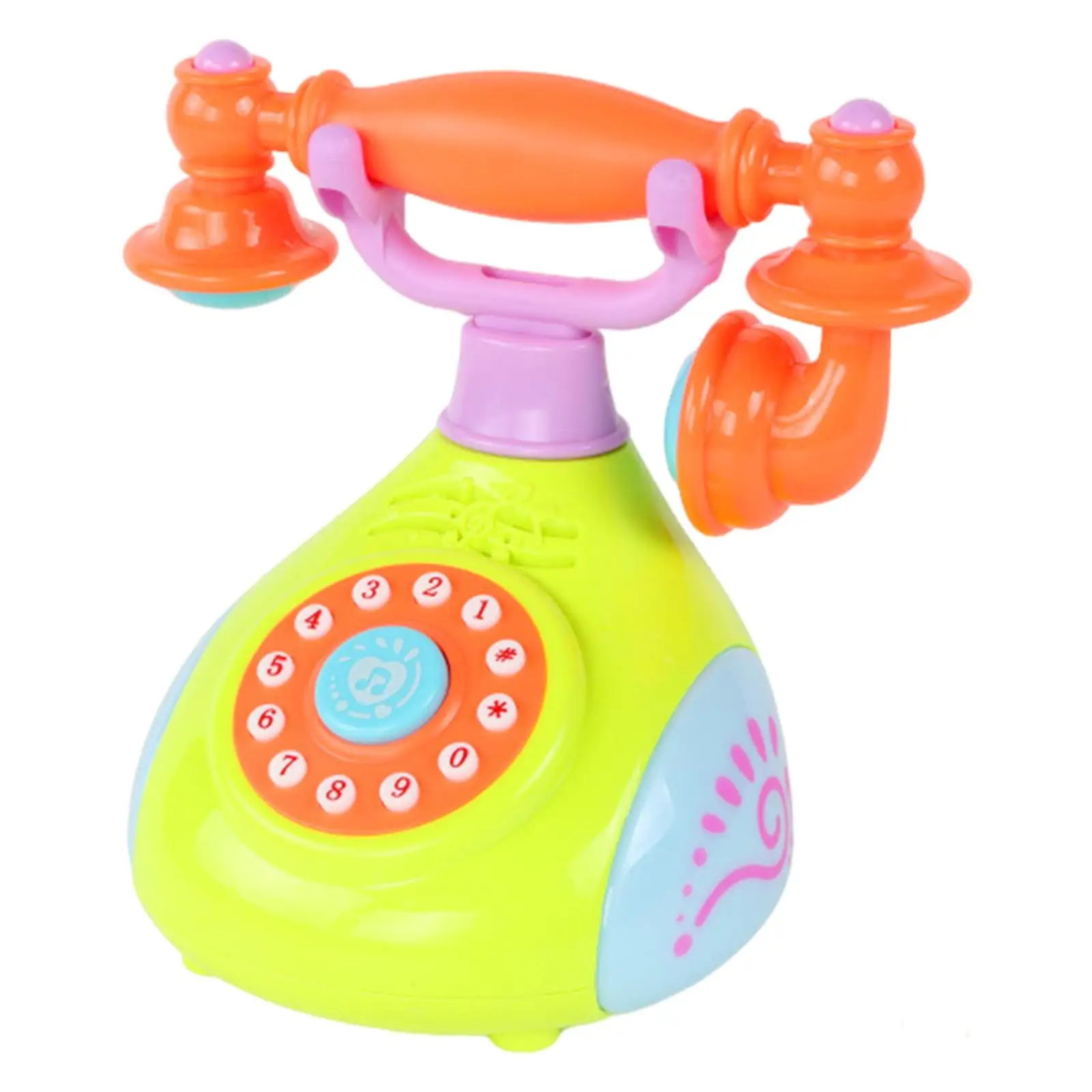 Electric Telephone Landline Toy Parent Child Interactive Toy for Boys Girls