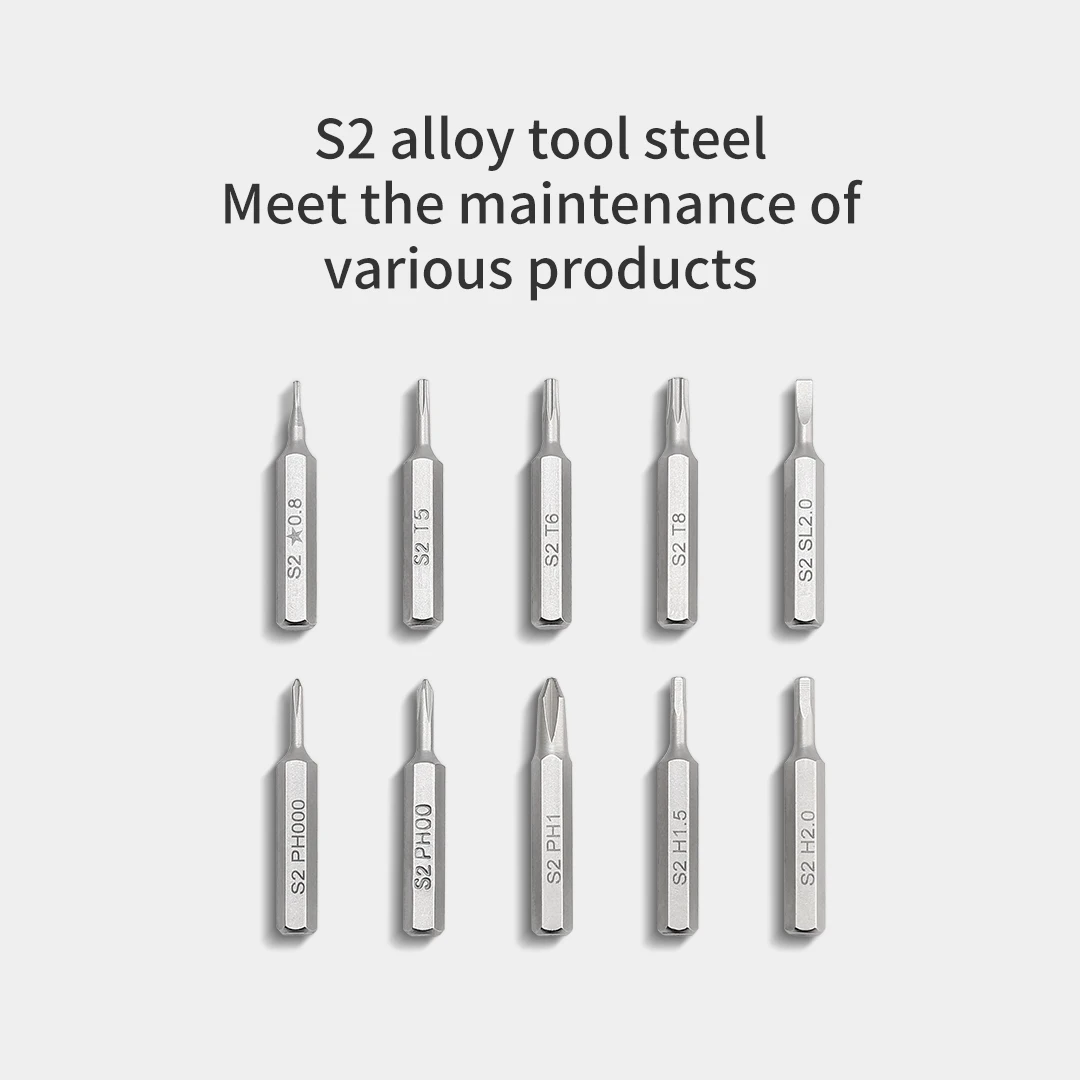 NexTool Gemini 충전식 전기 스크루 드라이버, 다기능 나이프, 자동 정밀 도구 키트, 포켓 멀티툴 플라이어, 13 in 1
