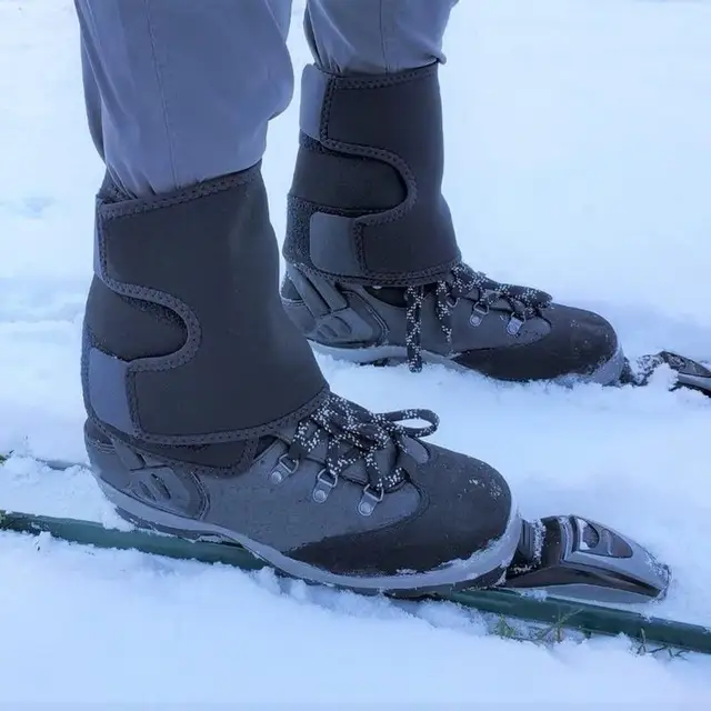 Leg Gaiters For Men Waterproof Boot Protection Lower Legs Ankle Gaiters Mud Snow Protection Foot Strap Multi-Purpose Lightweight 2