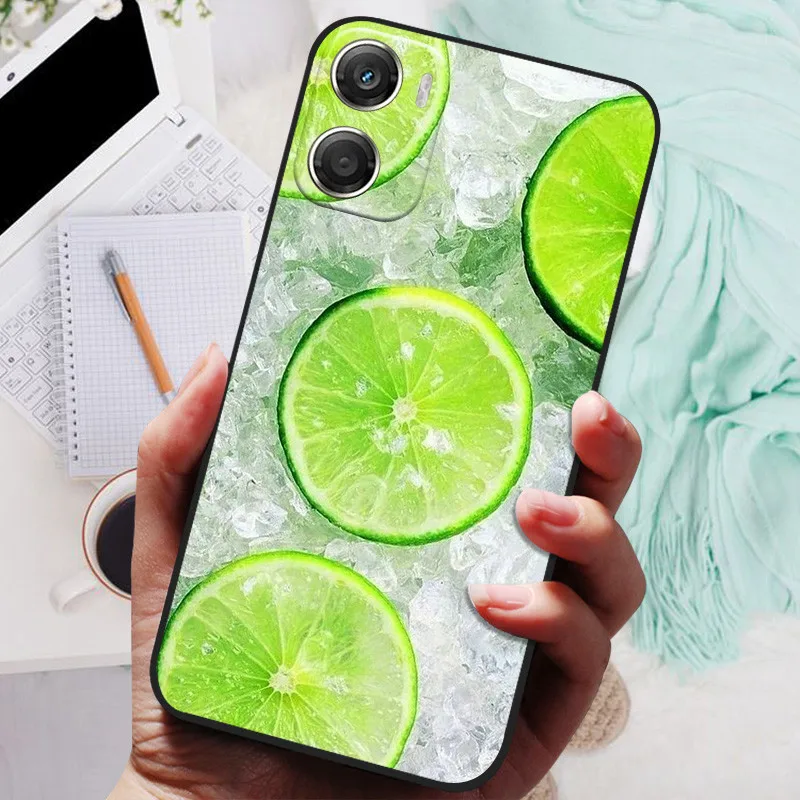 Cute Cat and Butterfly Printed Soft Phone Case - Stylish Back Cover Design