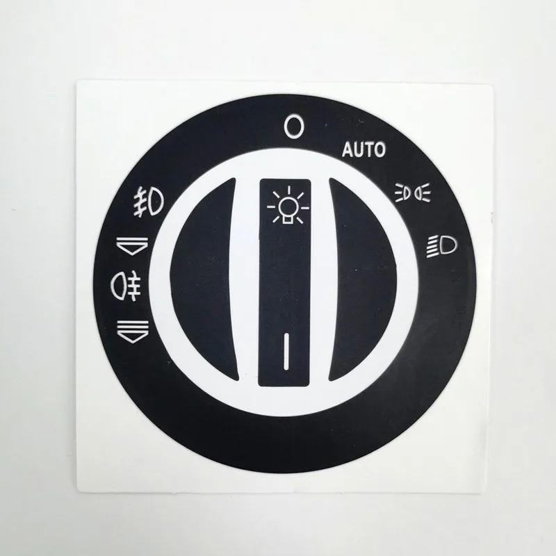 For Audi Q7 4L CD Radio Audio Button Repair Sticker 2003 To 2014 Q7 Tuning Accessories Refinishing Broken Down Console Keys — view 6